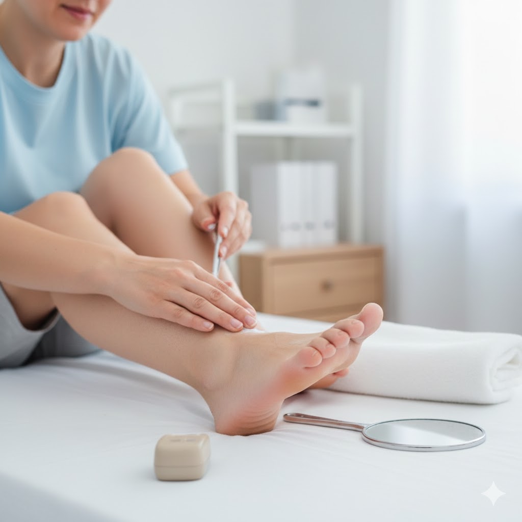 Diabetic foot care and treatment